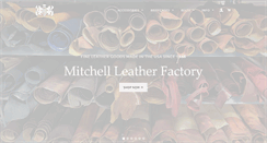 Desktop Screenshot of mitchell-leather.com